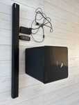 Soundbar Samsung Bluetooth, Subwoofer wireless, Dolby Digital, Negru