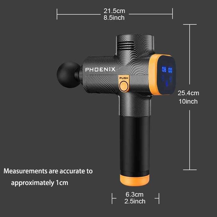 Професионален Масажен Пистолет Phoenix A2 24волта