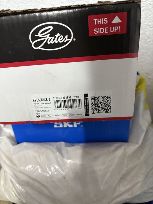 Ангренажен ремък в комплект с водна помпа