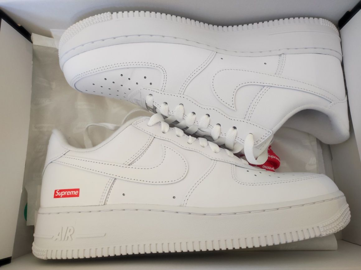 Nike Air force 1 Supreme white