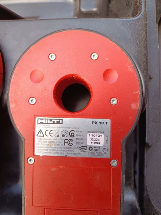 Hilti px10 уред за пренасяне на точки