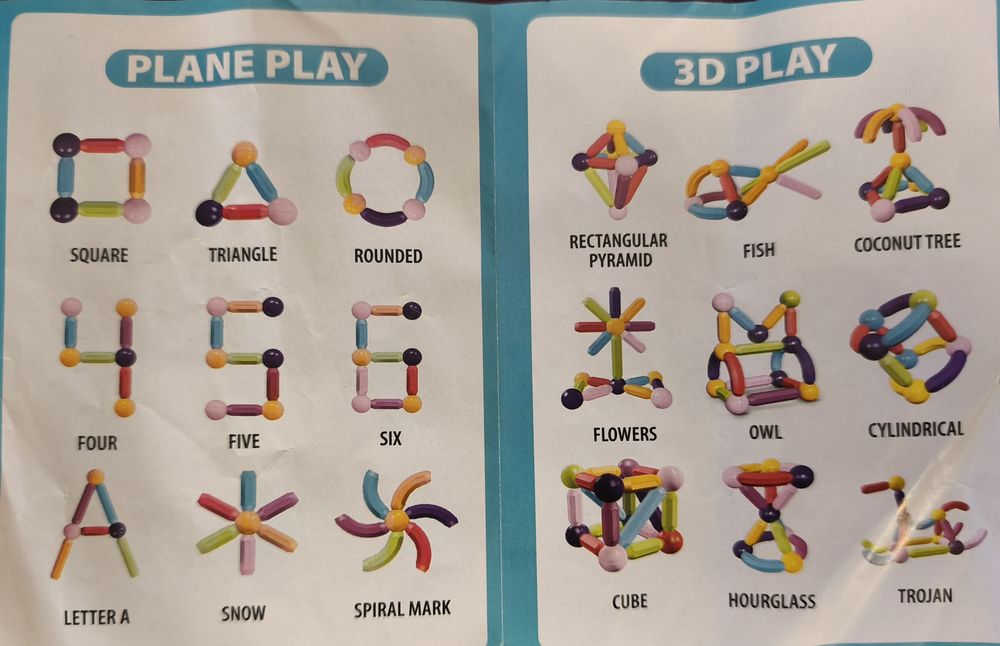 Joc magnetic de construit