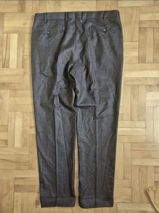 Pantaloni conici de lux Hiltl din casmir pur Estrato, Bărbați - W36