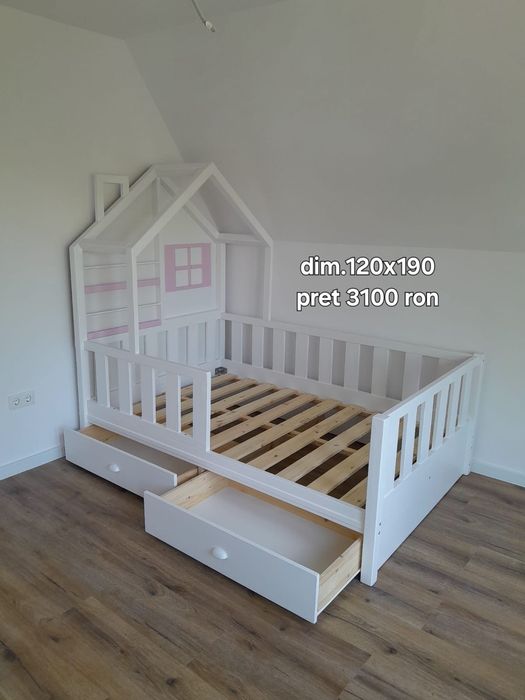Paturi pt copii- paturi Montessori