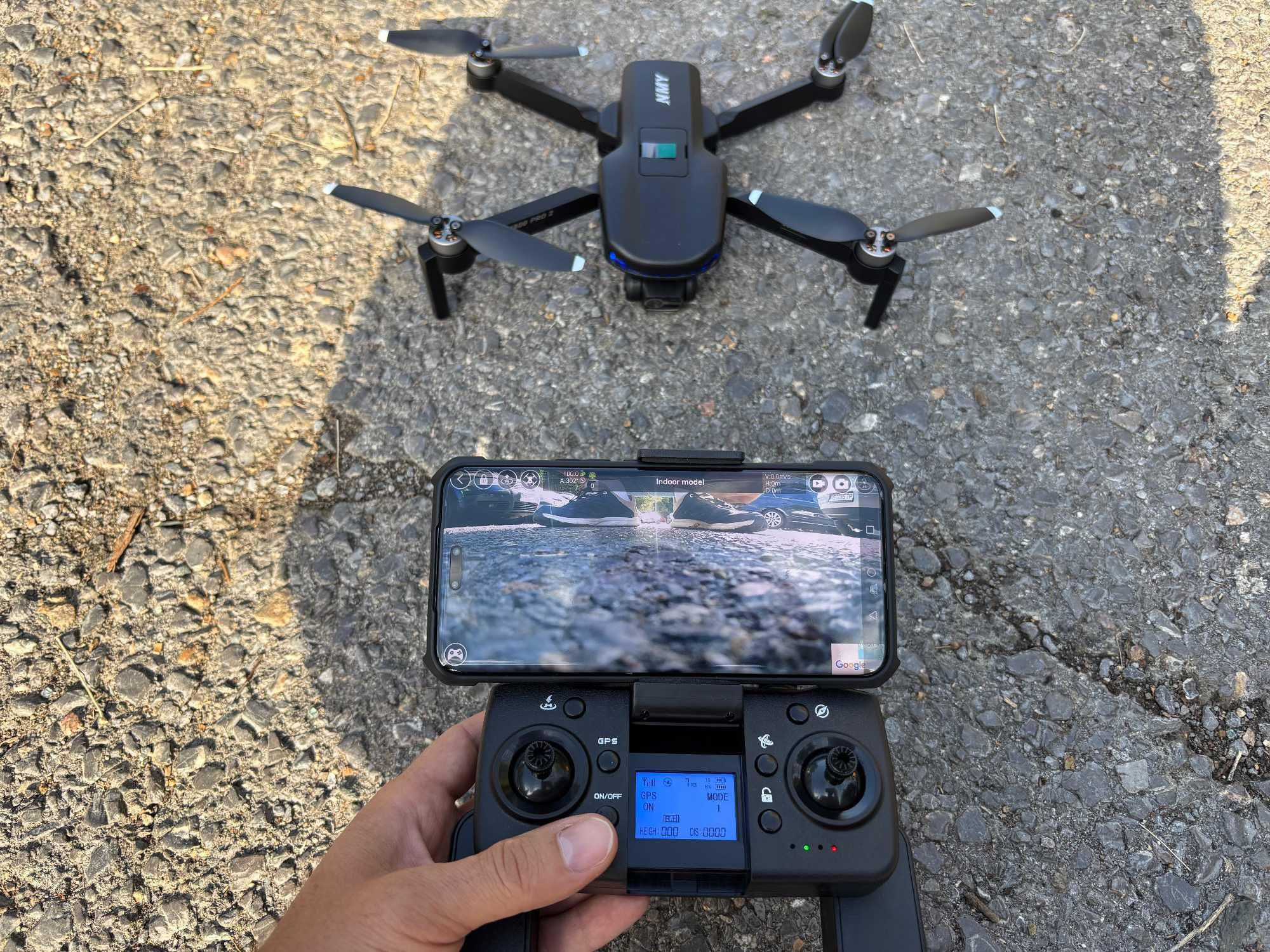 ДРОН N800 PRO 2 GPS 4K 3-AXIS gimble 3км 28 мин полет