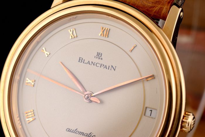 Blancpain - Excellent Super Slim Automatic 18K Pink Gold