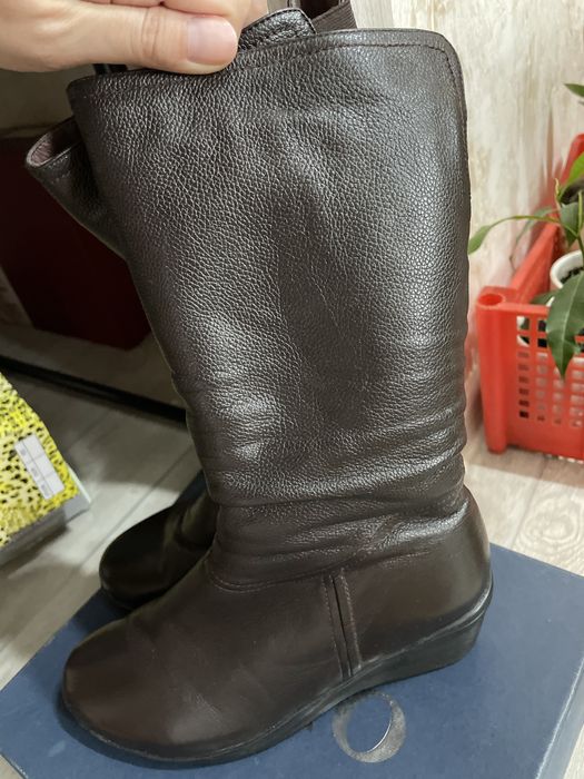 Сапоги натуральный мех