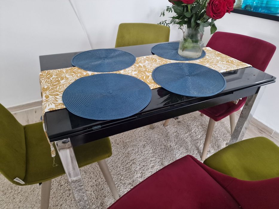 Masa sticla extensibila