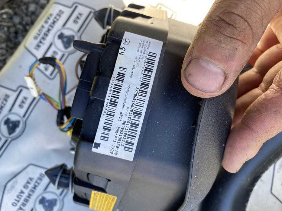 Volan tesit AMG cu padele Mercedes C Class 2015 W204