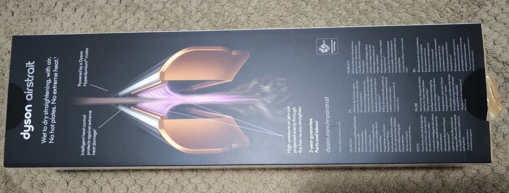 Dyson Airstrait – ca nou, folosit de 2-3 ori, garanție până în 2026