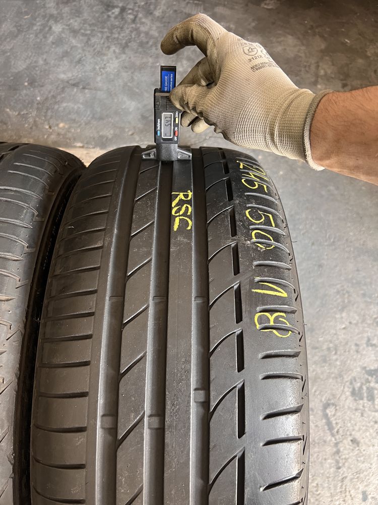 2 anvelope vara 245/50/18 , Bridgestone , RunFlat !