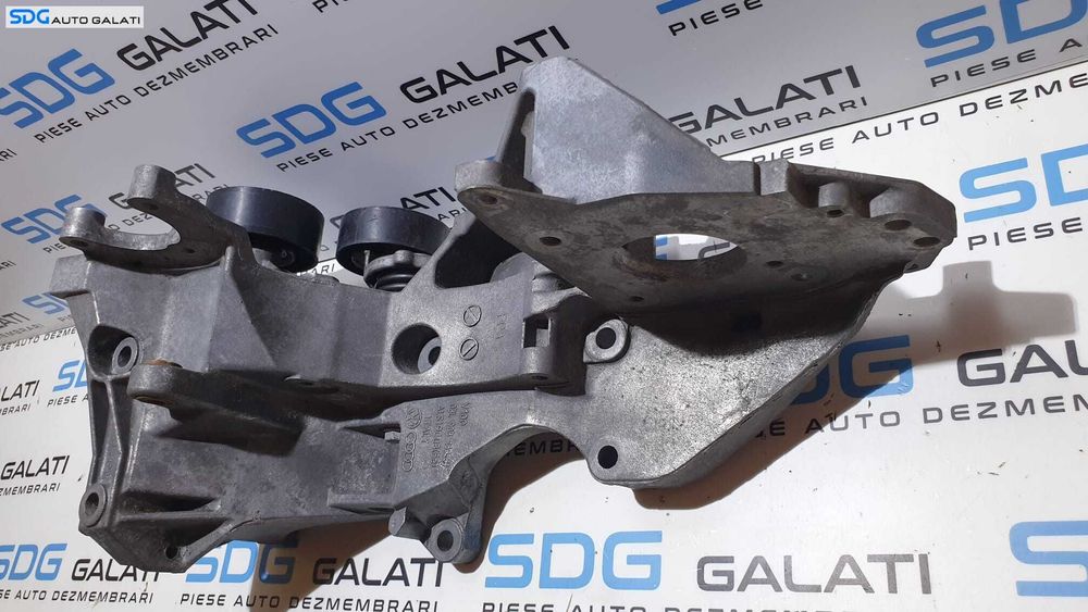 Suport Alternator Accesorii Motor cu Rola Intinzatoare Curea Audi Q5 2.0 TDI CAHA CAHB CAGA CAGB 2009 - 2018 Cod 03L903139H