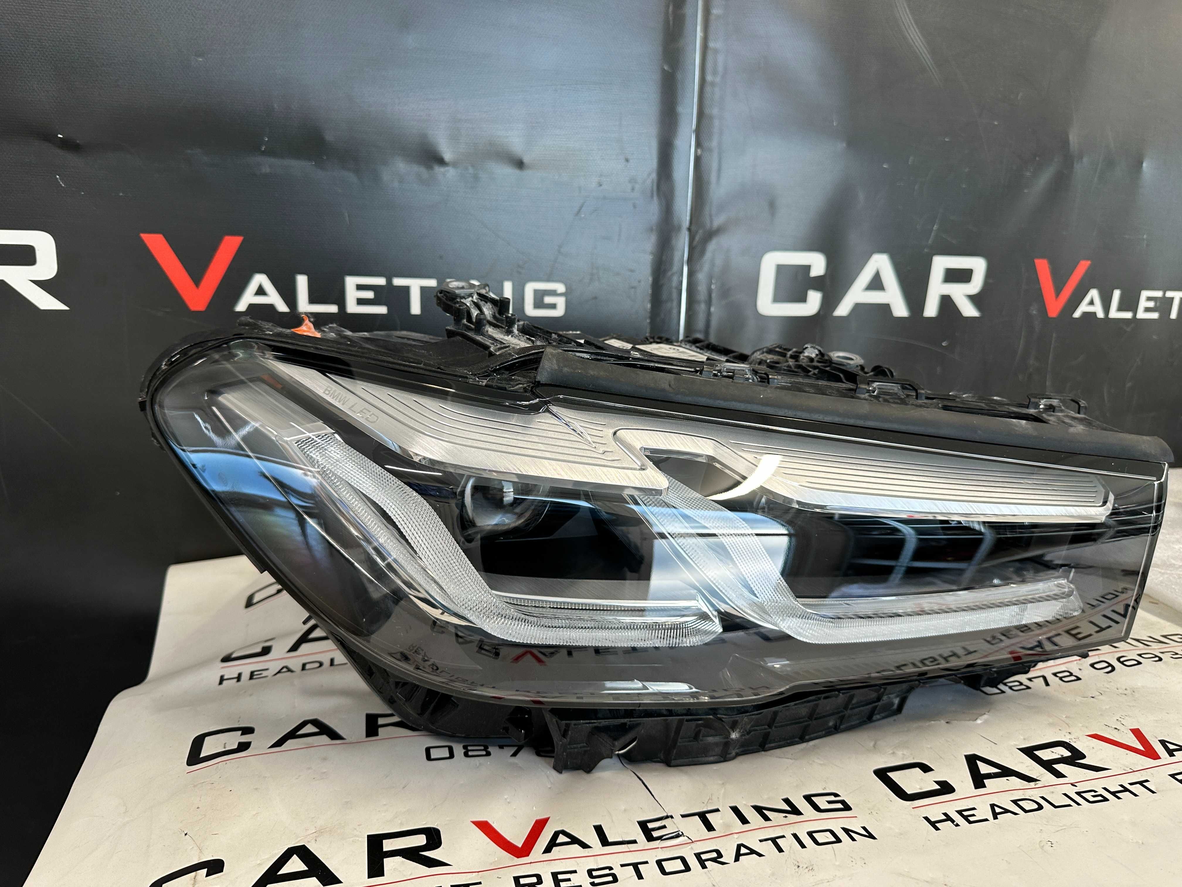Фар фарове Bmw 5 G30 G31 LCI Facelift LED БМВ 5 Г30 Г31 ЛЕД Фейслифт