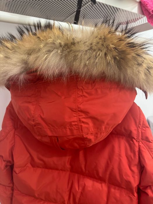 Пуховик зимний теплый