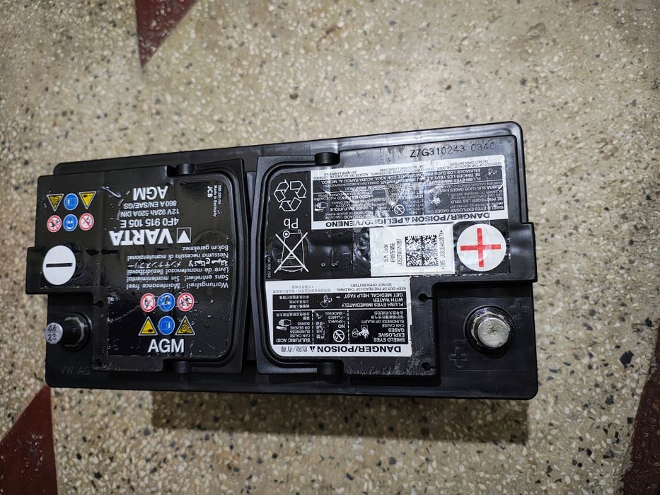 Baterie Varta originala volkswagen 92Ah start stop import.
