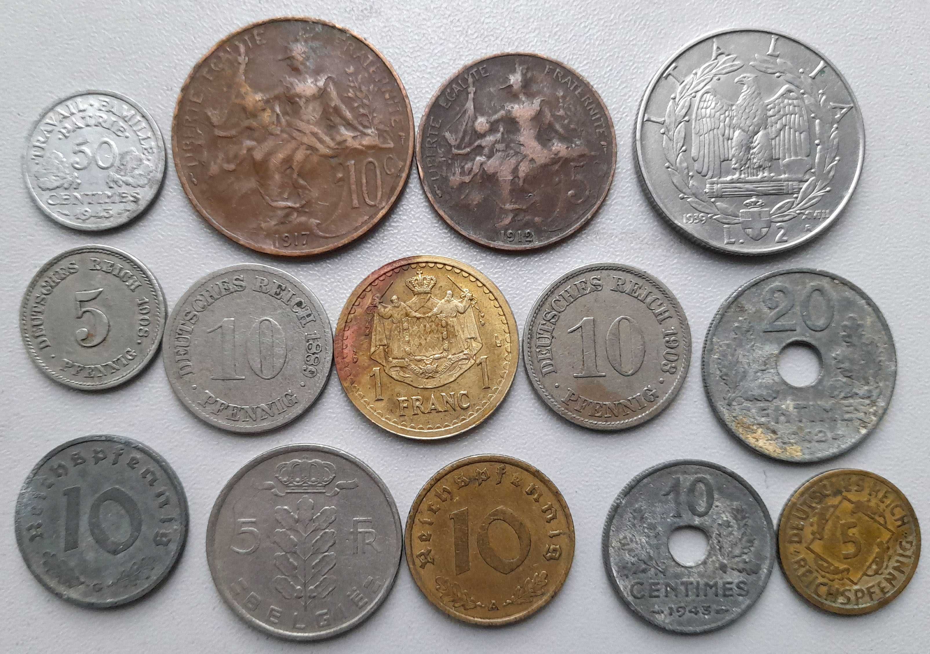 LOTURI monede vechi (4) PRETURI pe LOT