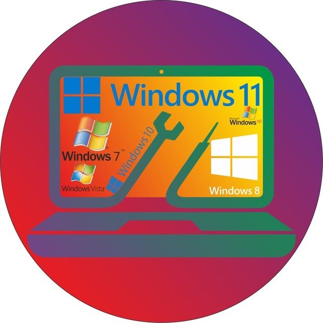 Kompyuter ta`mirlash(Установка Windows XP, 7, 8.1, 10,11 x86&64-bit ).