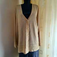 Cardigan auriu masura mare