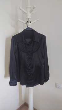 Черная элегантная блузка