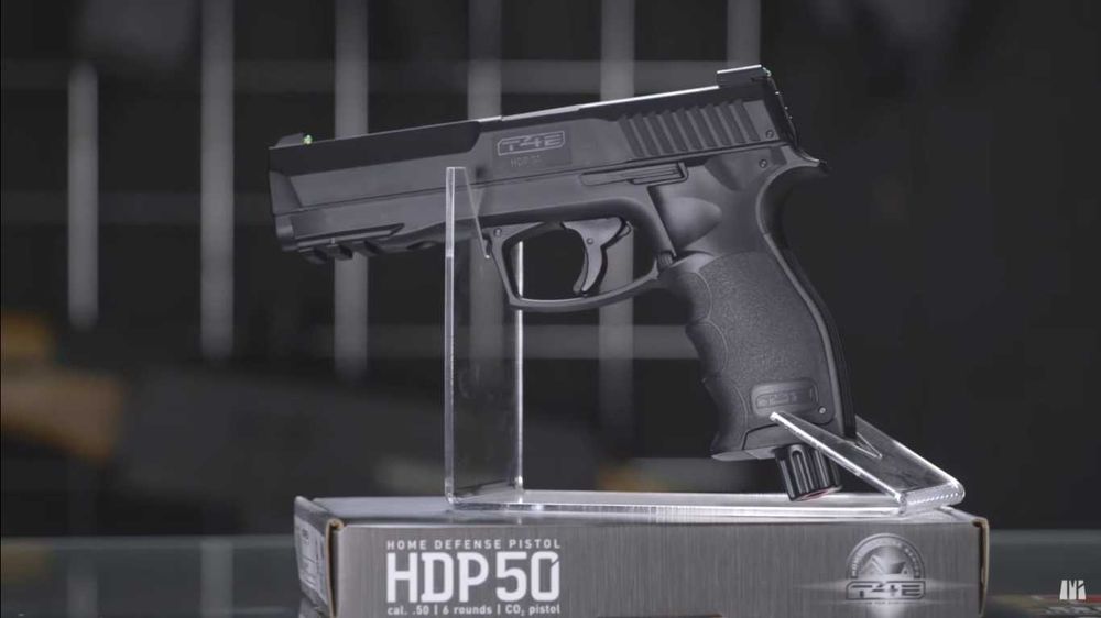 Pistol Airsoft AutoAparare Modificat 26jouli Co2 BileDeCauciuc LEGAL