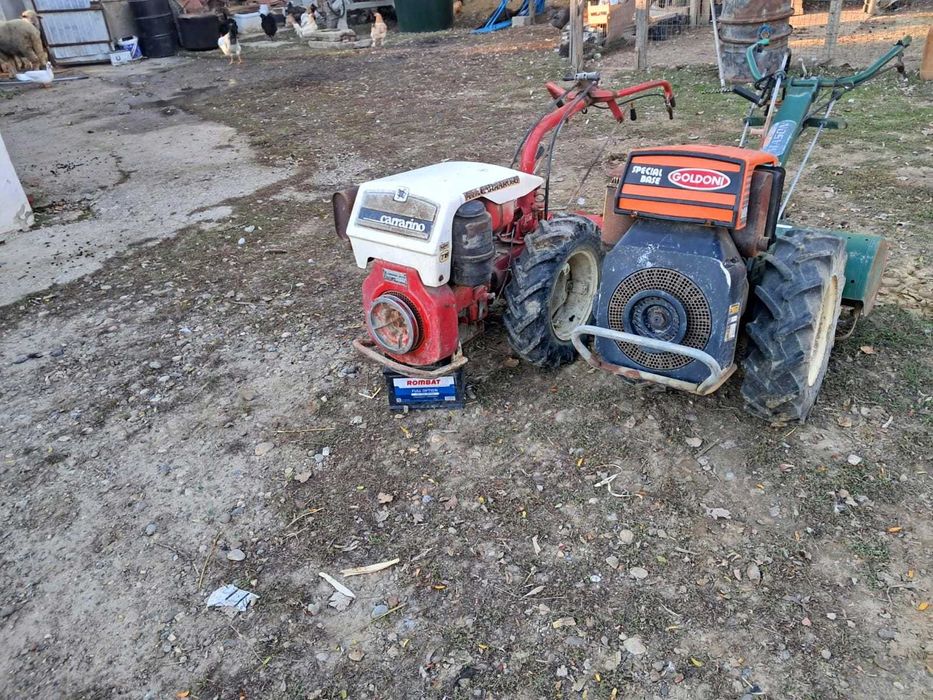Motosapa Motocultor Goldoni Carraro motor diesel 14 CP, import Italia