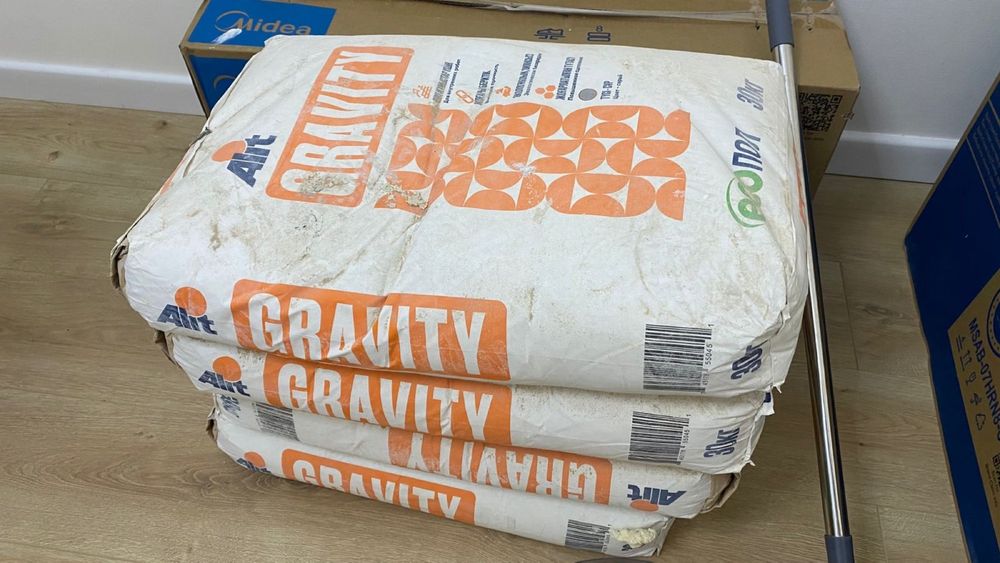 Продам наливной экопол 4 мешка по 30кг