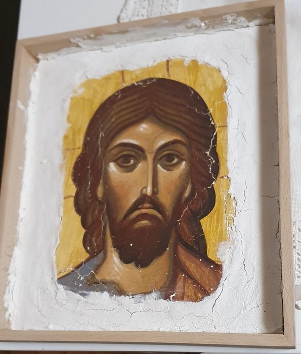 Fresca, icoana cu mantuitorul Isus Hristos