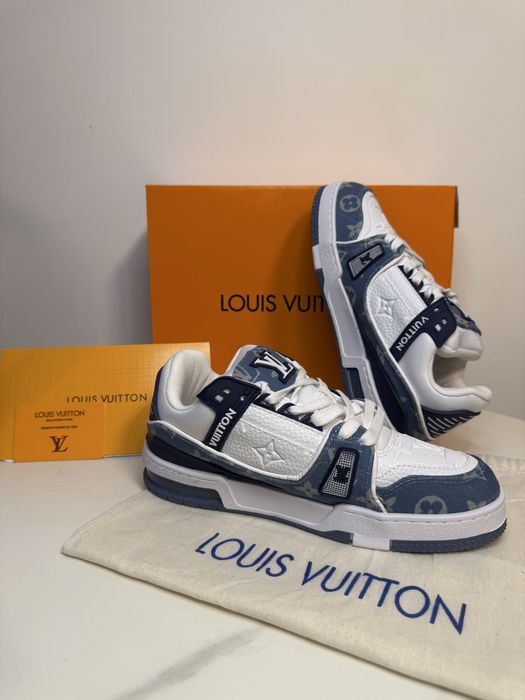 Adidasi L O U I S V U U I T O N Blue
