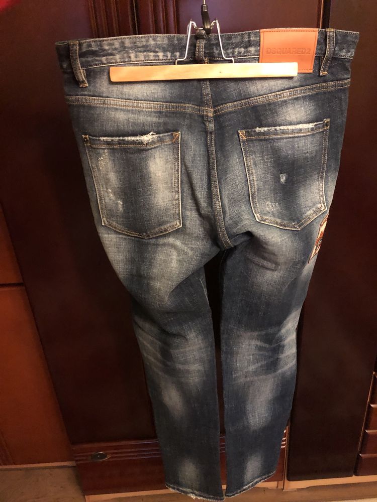 Blugi Dsquared2 Noi Slim Fit