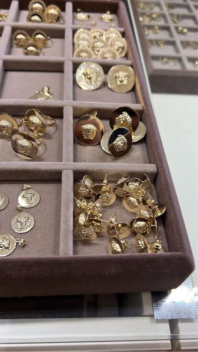 Cercei versace aur 14 k