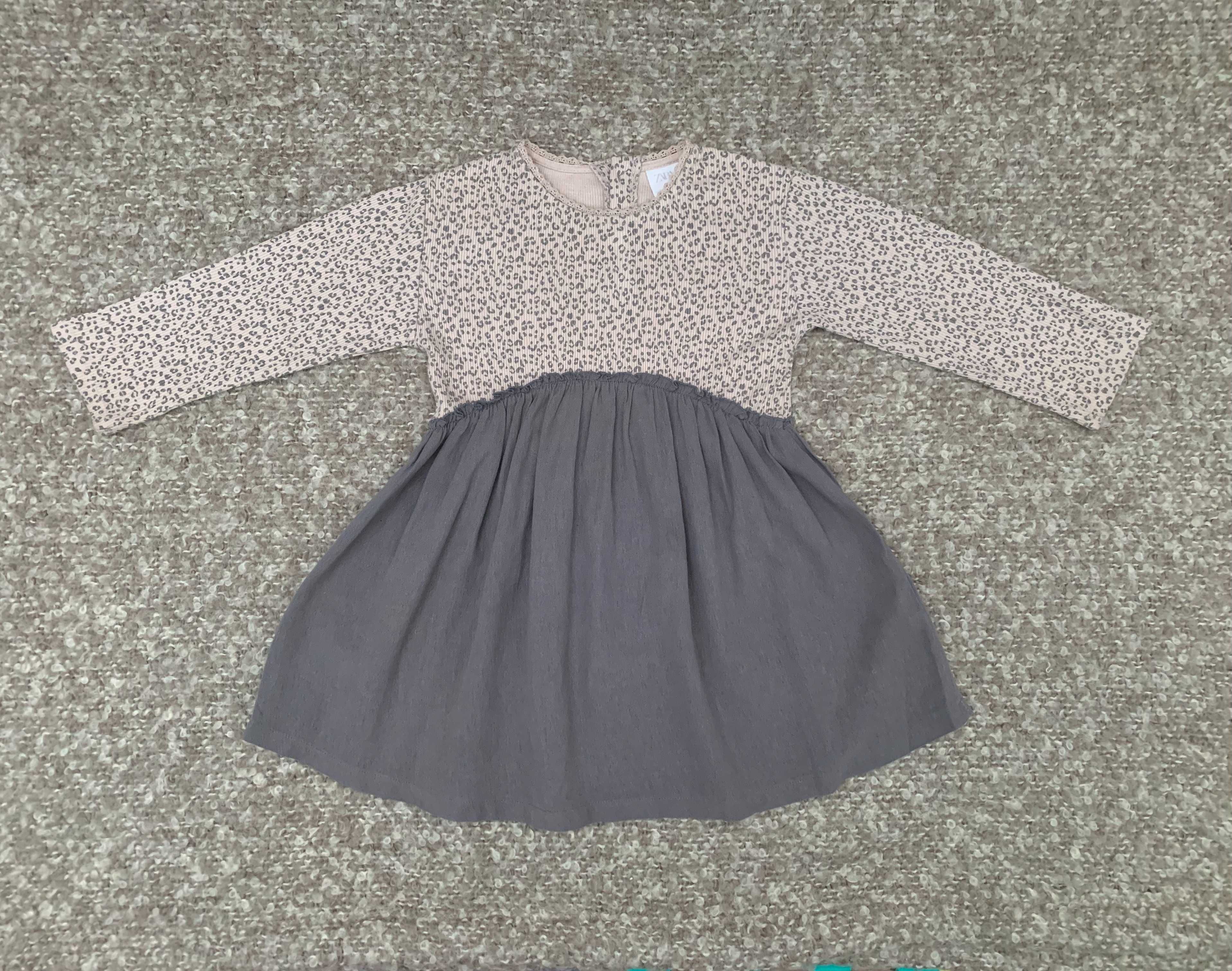 Рокля за момиче от ZARA - размер 110 см, 4-5 години