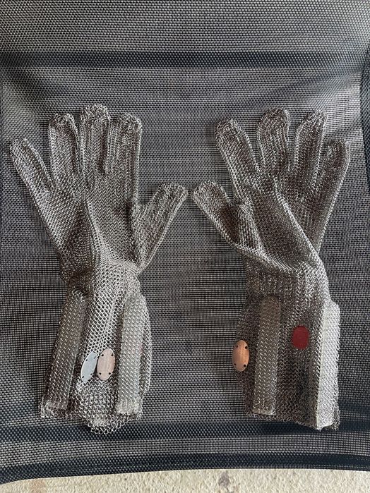 Метална ръкавица за транжори