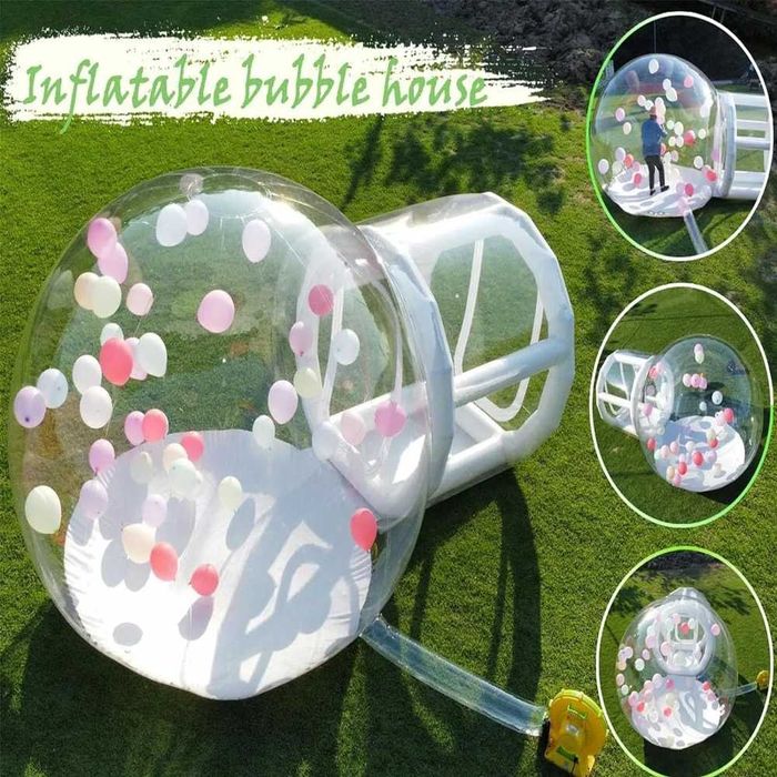 Надуваема балонена къща тип иглу балонна палатка за парти 2,5м 4м