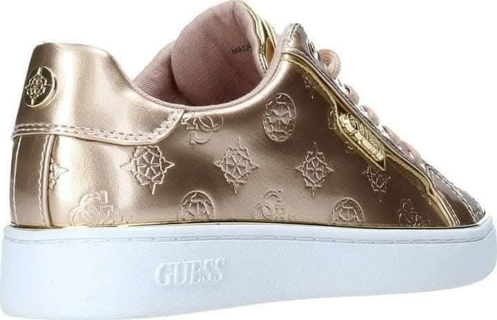 GUESS оригинални нови сникърси розово злато, LOVE MOSCHINO кецове