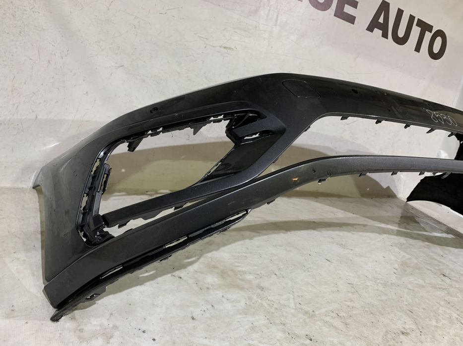 Bara fata VW Golf 7 VII, facelift, R-Line, 2017, 2018, 2019, 2020, cod origine OE 5G0807221LR, cu gauri pentru senzori de parcare (4).