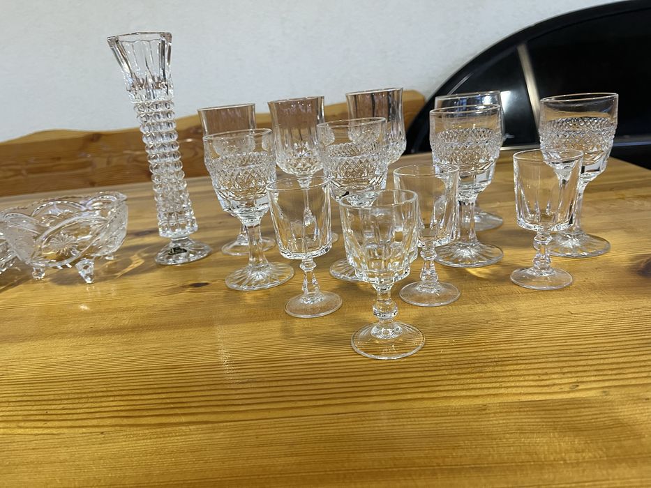 Винтидж кристален сервиз