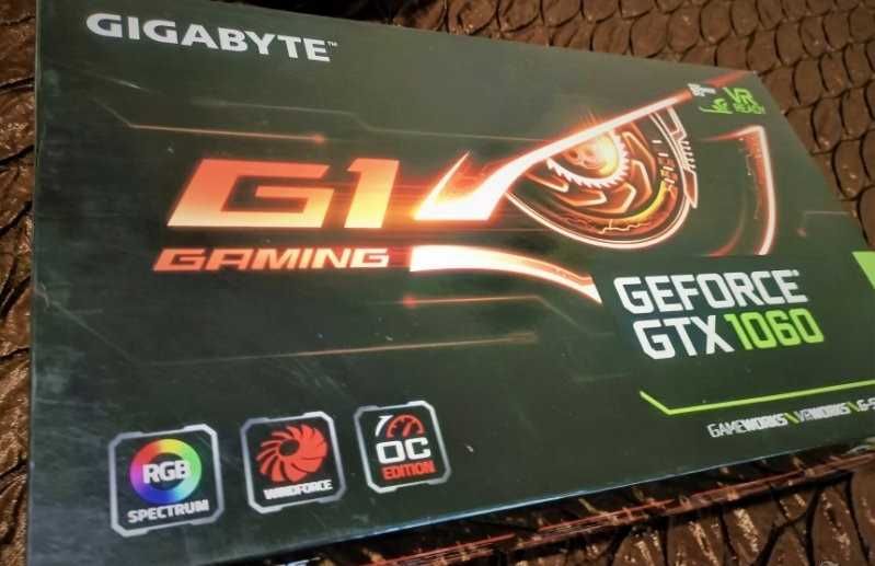 Видео карта Gigabyte GeForce GTX 1060 G1 Gaming