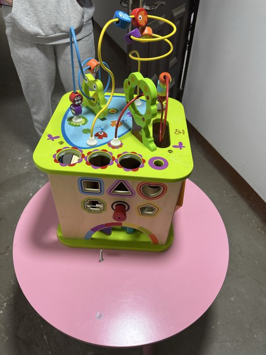 Бизикуб деревянный Сельские зверьки