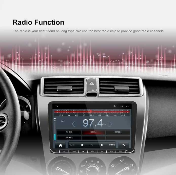 9-инчова мултимедия за VW Golf 5, 6, Polo, Passat – Android 13 4/64