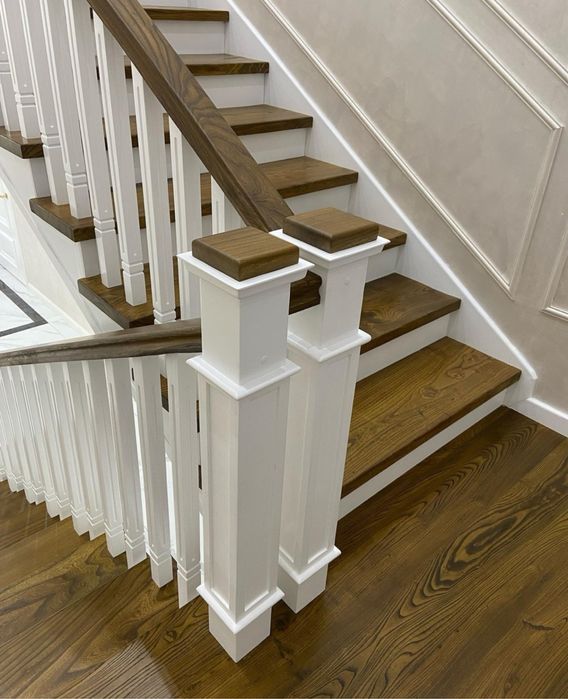 Лестницы дуб, бук, шпон, сосна