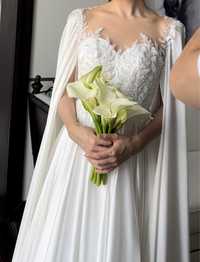 невероятное свадебное платье