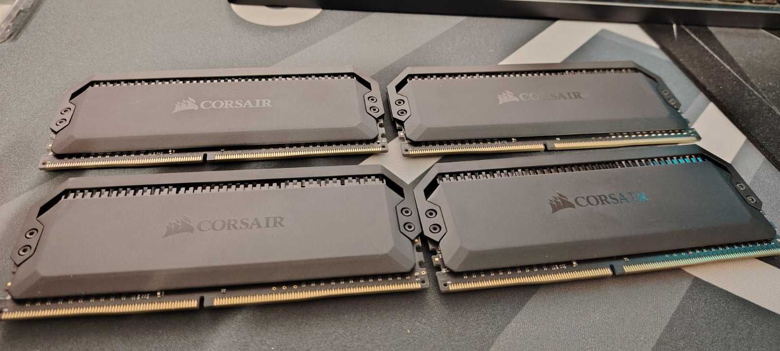 Рам памет Corsair Dominator Platinum RGB DDR4 32GB 4x8GB 3200Mhz