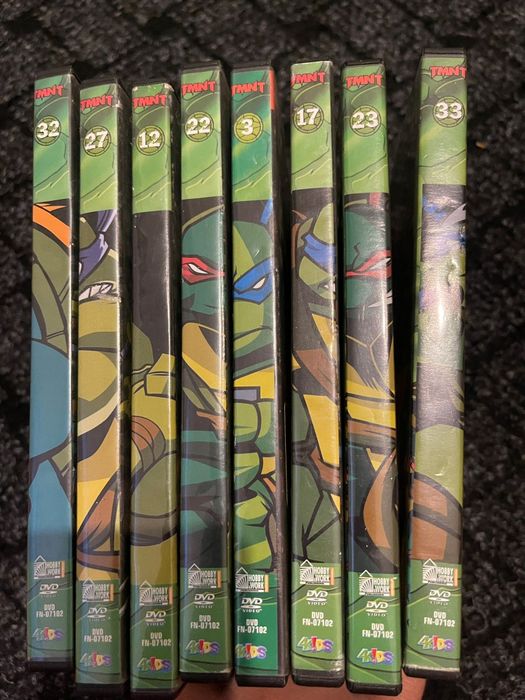 Dvd uri desene animate țestoasele ninja