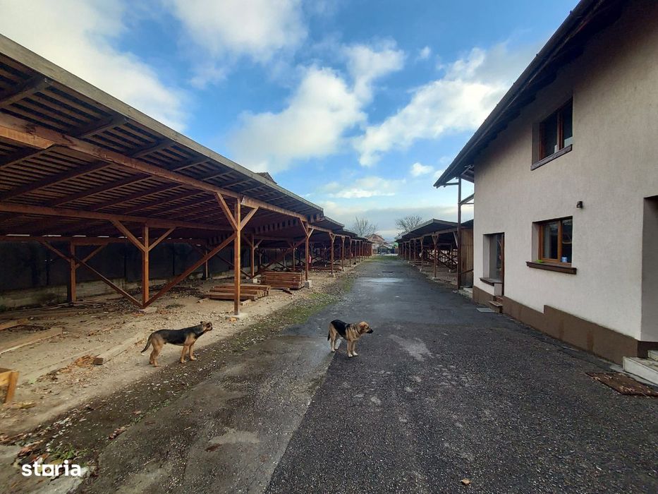 Inchiriere Spatiu depozitare cu cladire pentru birouri 1515mp Deva