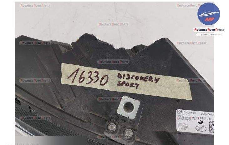 Фар Дясно оригинален ПЪЛЕН LED КОМПЛЕКТ Ленд Роувър Дискавъри Спорт 1