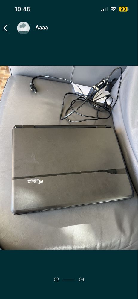 Laptop fujitsu siemens Amilo pi2540