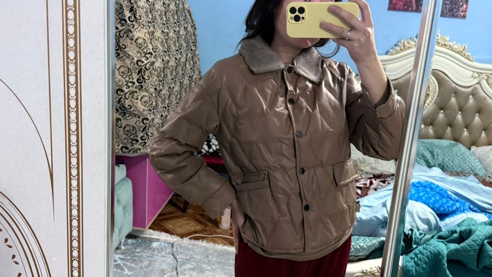 Продам новую кожаную куртку