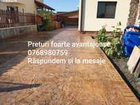 Beton amprentat de calitate