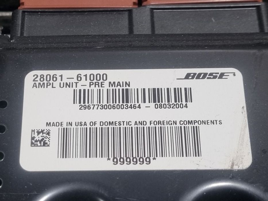 Amplificator audio Renault Koleos 2008 - 2011 (1381) 2806161000