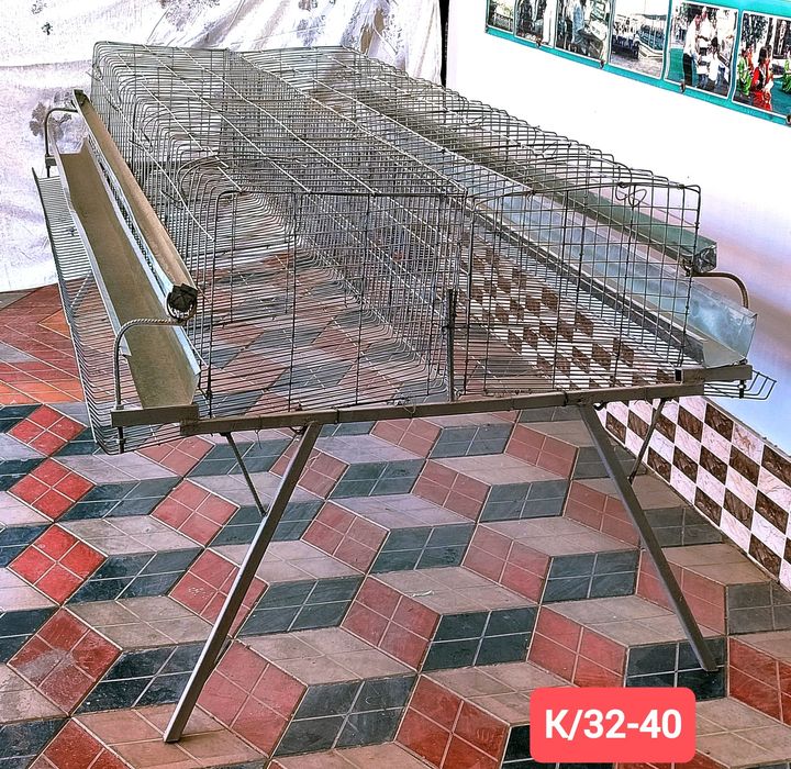 Товукларни саноат усулида бокиш учун кафаслар (катаклар)